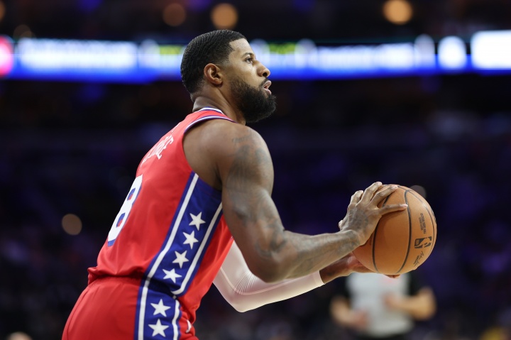 麻将胡了-不手软！保罗·乔治底角三分一箭穿心 帮助76人紧咬比分